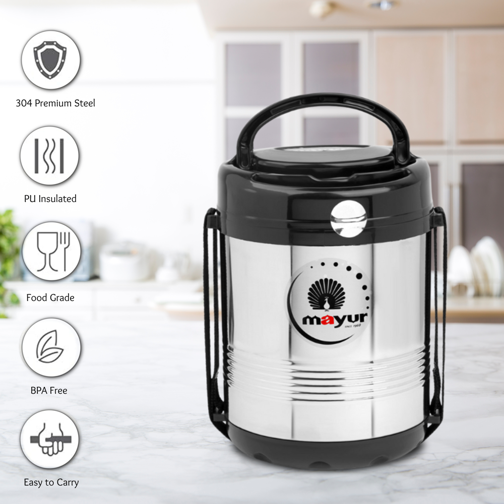 Mayur 3 Container Tiffin