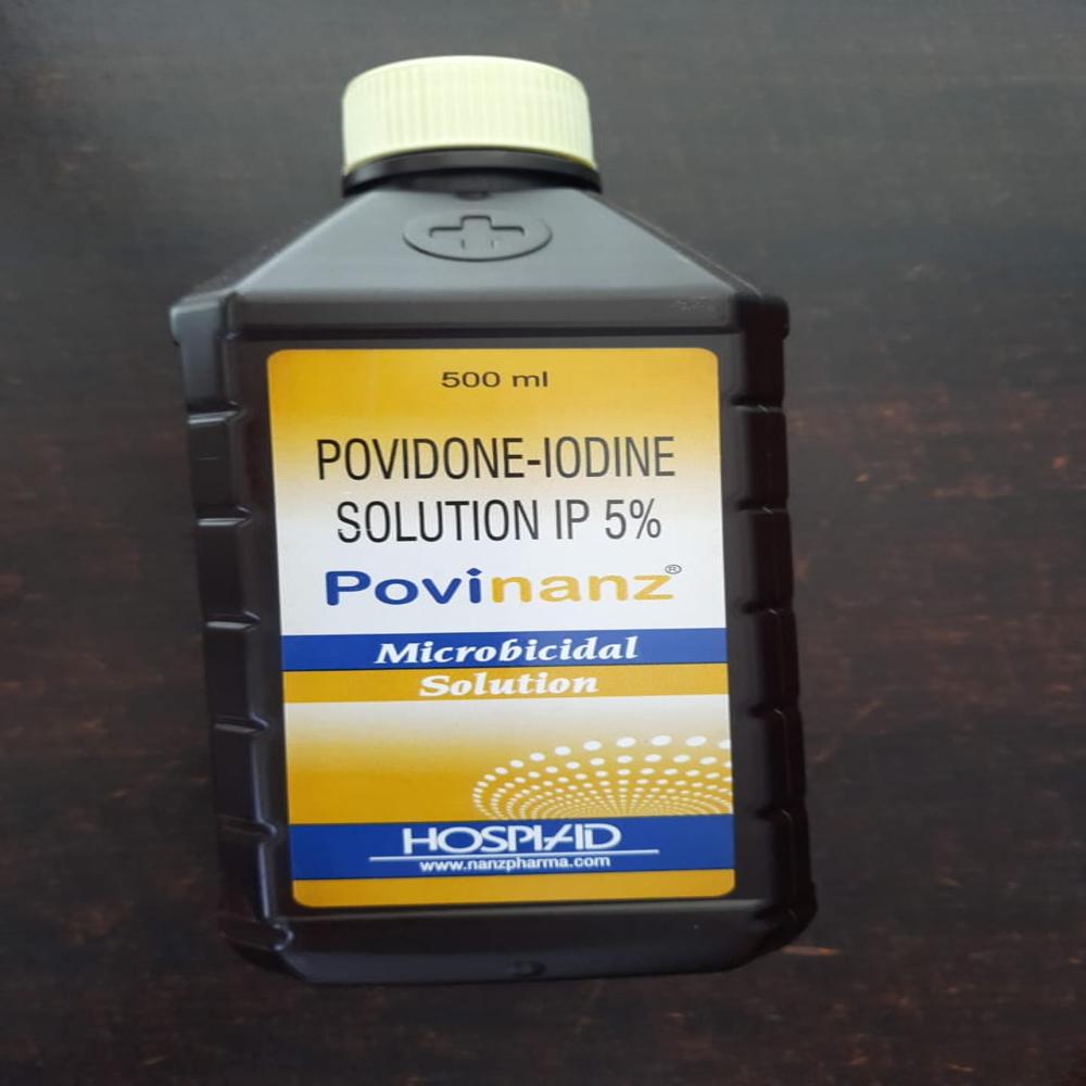 POVIDONE IODINE SOLUTION IP 5% 500 ML