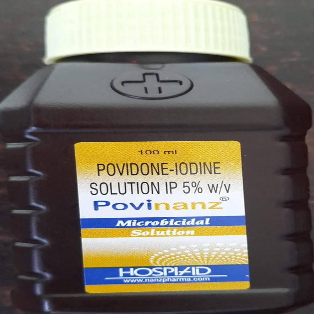 POVIDONE IODINE SOLUTION  100 ML