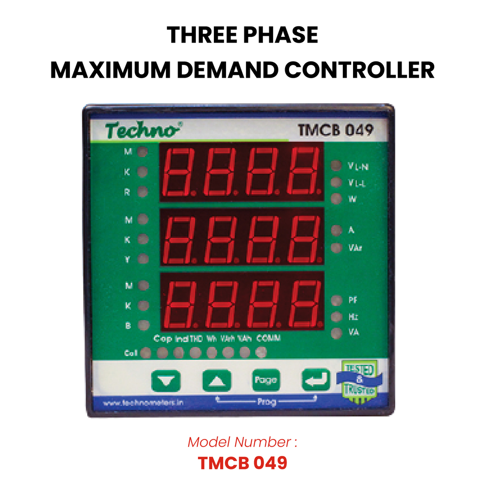 Black Maximum Demand Controller And Equipment