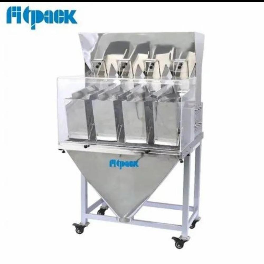 4 Head Weigher Automatic Pouch Packing Machine