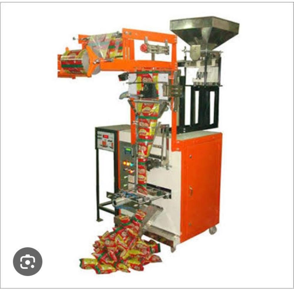 Pneumatic Automatic Pouch Packing Machine - Color: Silver