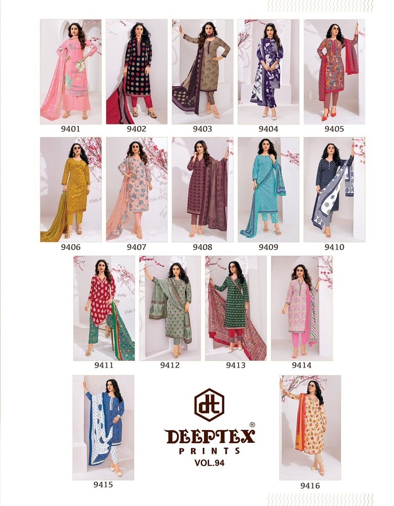 Deeptex Miss India Vol-94 Dress Material