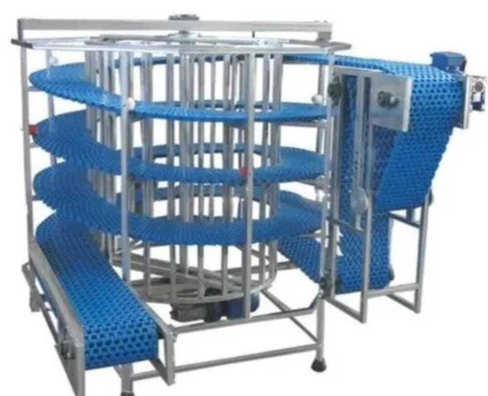 Gravity Spiral Conveyors - Color: Silver