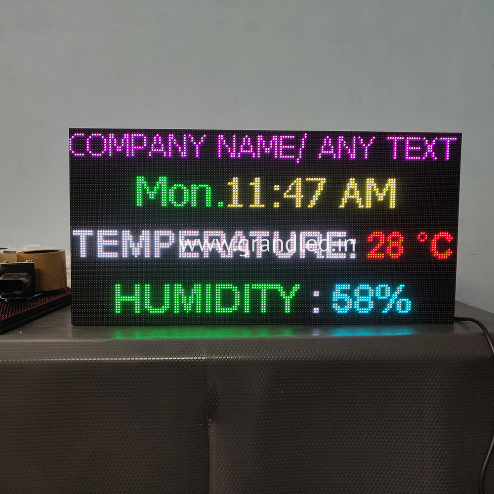 Temperature Monitor Display - Body Material: Steel