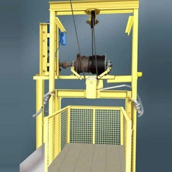 Wire Rope Hoist Goods Lift