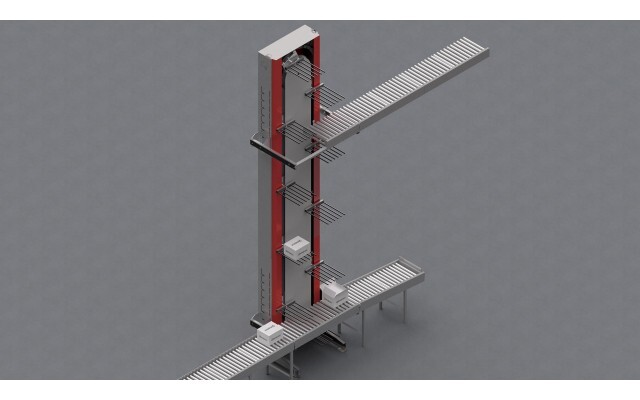 Circulating Conveyor - Color: Grey