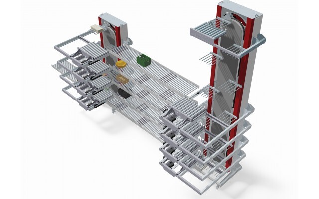 Circulating Conveyor - Color: Grey