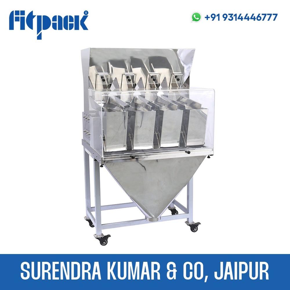 Industrial Linear Weigher Machine - Color: Silver