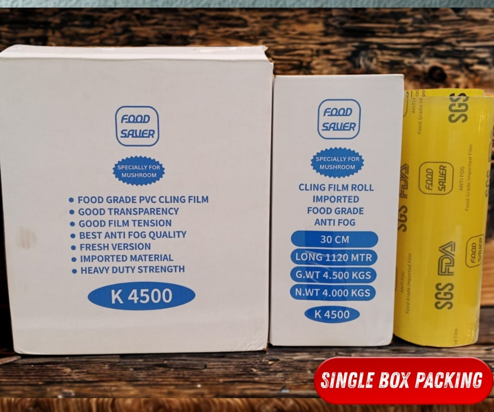 4.5 KG MUSHROOM CLING FILM Best Anti-Fog QUALITY