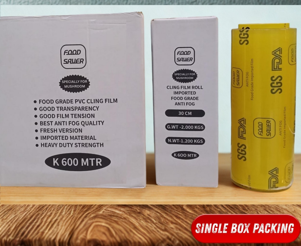 600 MTR MUSHROOM CLING FILM Best Anti-Fog QUALITY