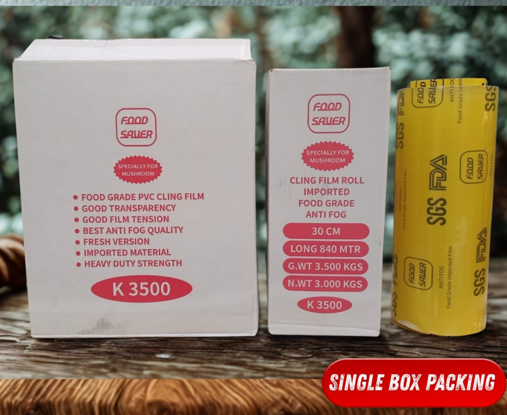 3.5 KG MUSHROOM CLING FILM Best Anti-Fog QUALITY