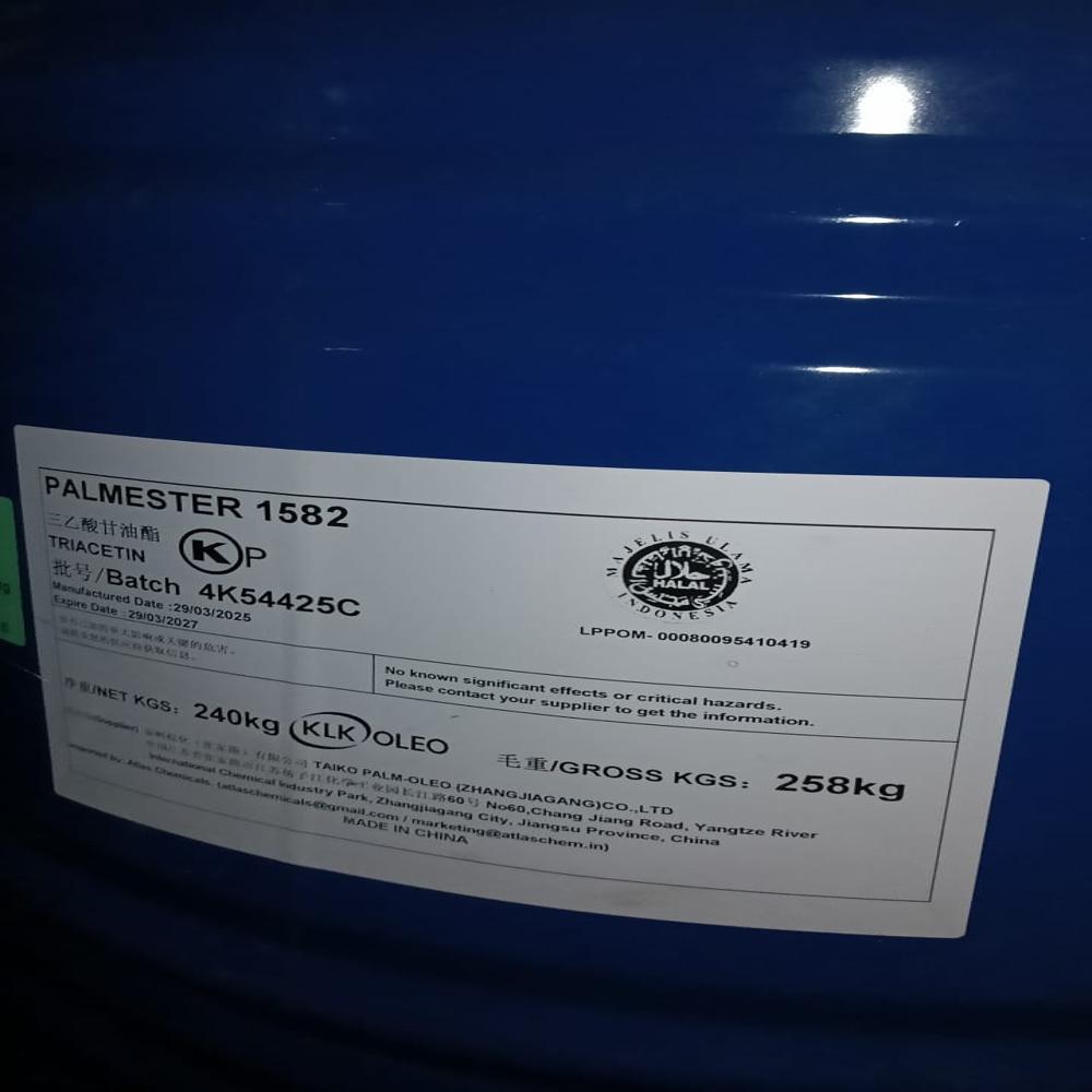 Triacetin 99.5 Min - Grade: Industrial Grade