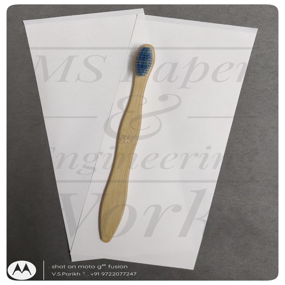 White 3 Side Seal Pouch