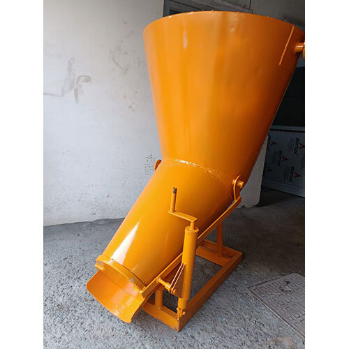Banana Type Concrete Bucket - Color: Orange
