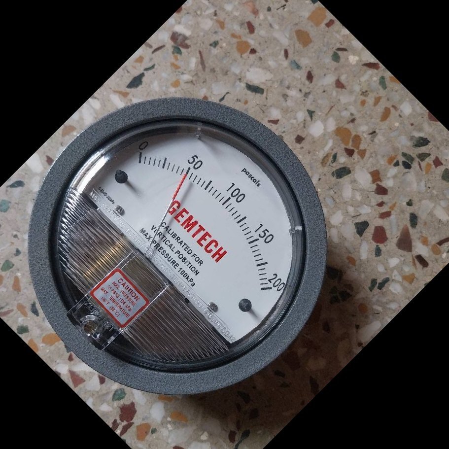 BADA LOGO KE BADA PASAND - GEMTECH DIFFERENTIAL PRESSURE GAUGE