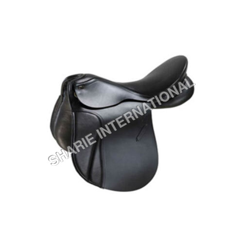 Article No. Si-1005C Dressage Saddle Made With High Quality Indian Leather - Color: Black