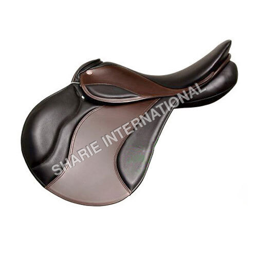 Article No. SI-1079 Jumping Saddle made with high quality Indian Leather