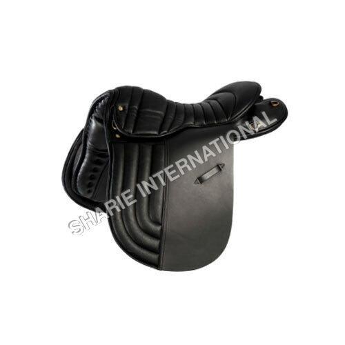 Article No. Si-1091 Iceland Saddle Made With High Quality Indian Leather - Color: Black