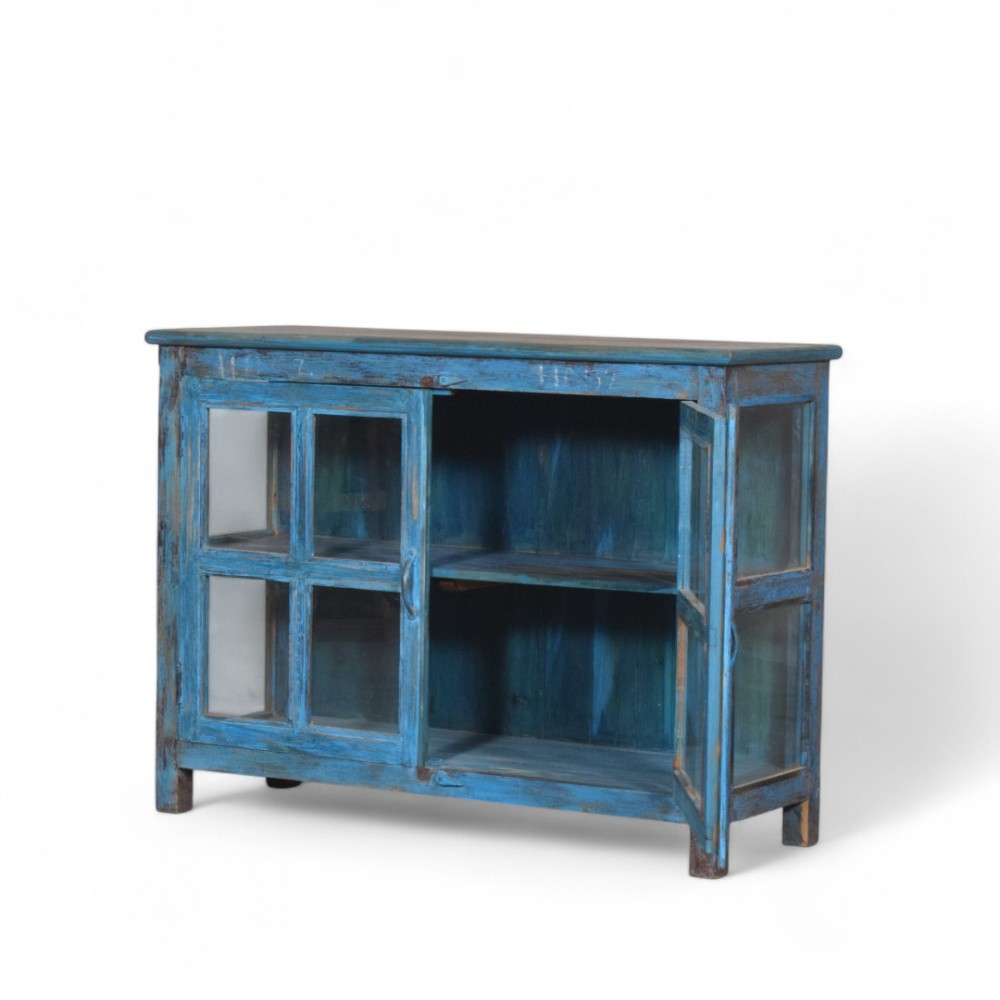 Antique Wooden Cabinet - Artwork: Crafted