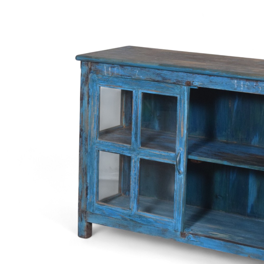 Antique Wooden Cabinet - Artwork: Crafted