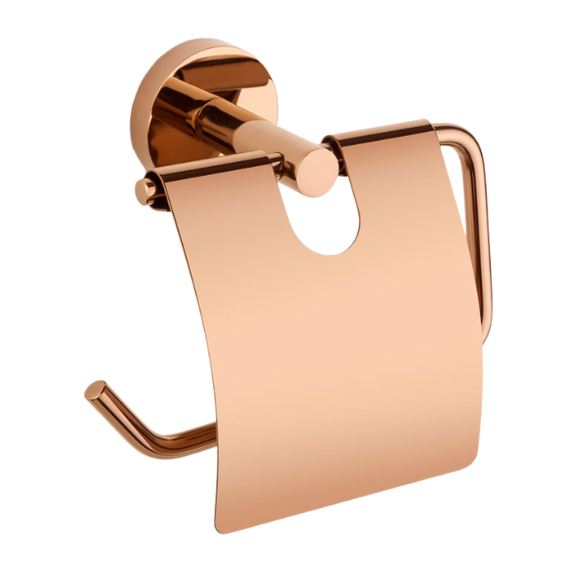 Toilet Paper Roll Holder Rose Gold