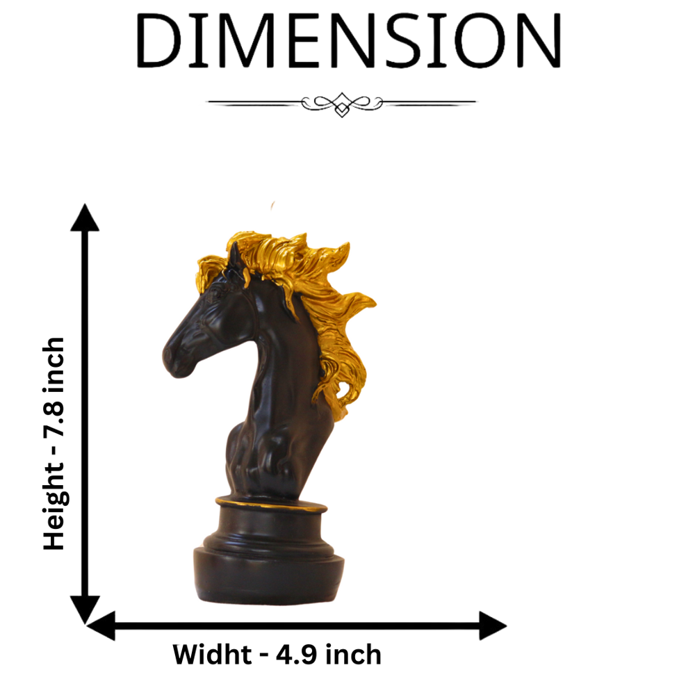 Handmade Resin Horse Statue