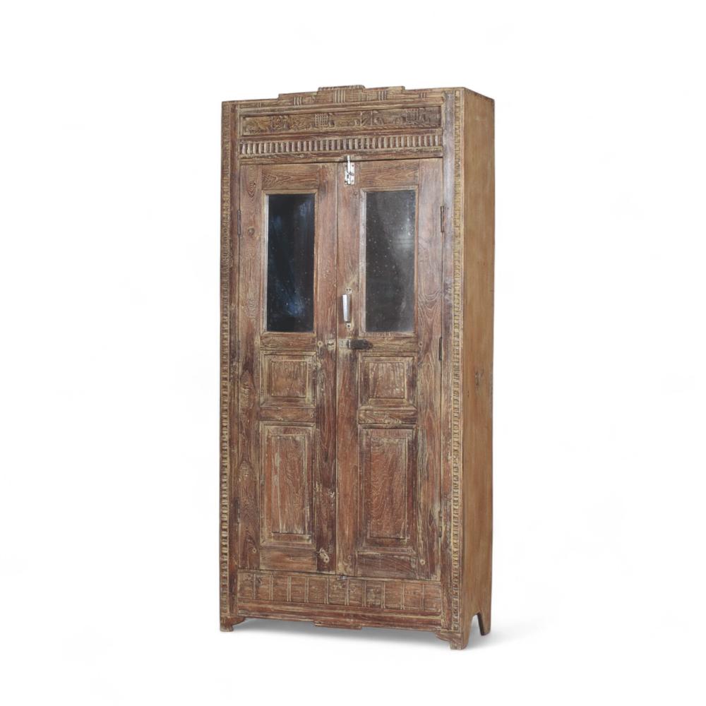 Vintage Wooden Cabinet - Artwork: Crafted