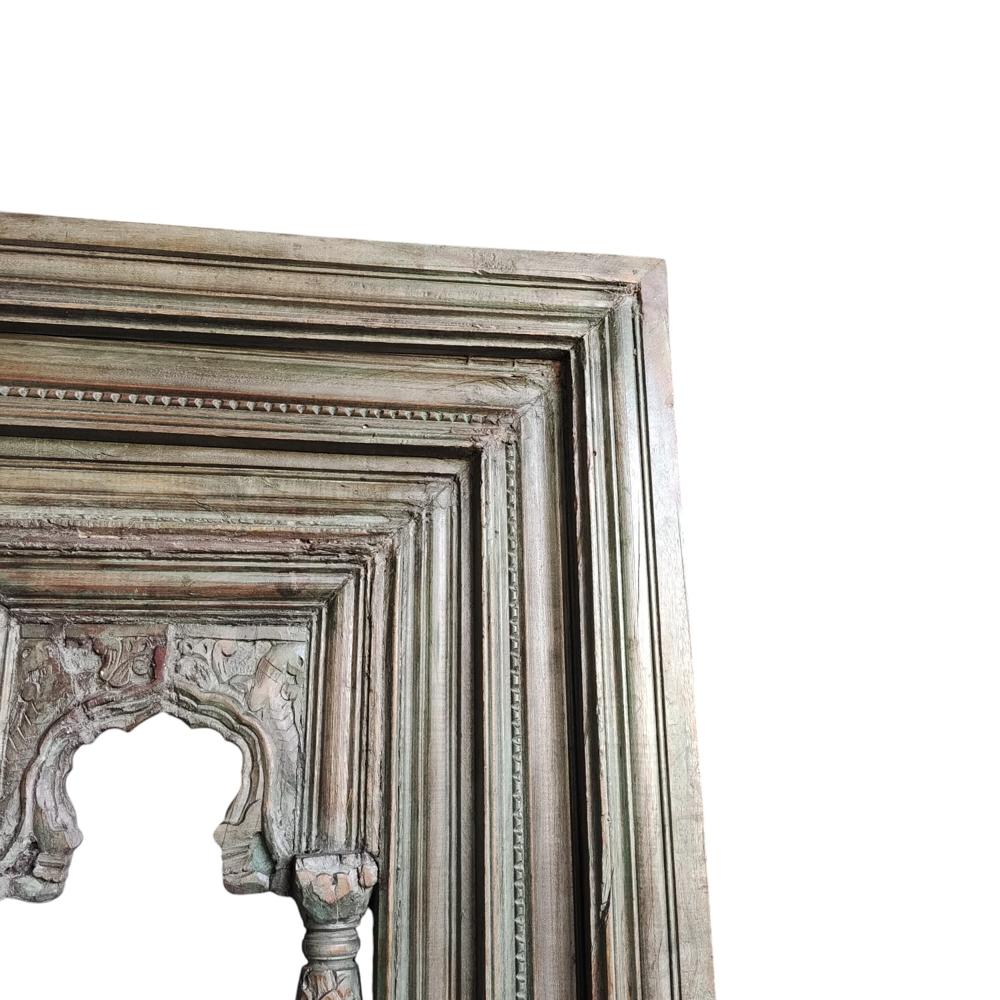 ANTIQUE WOODEN JHAROKHA FRAME