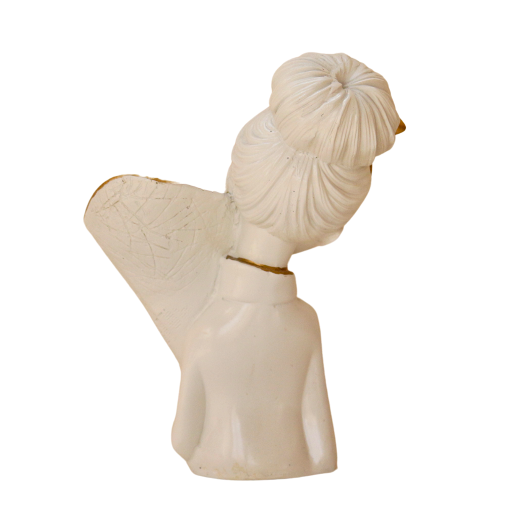 Resin Cute Girl Flower Pot