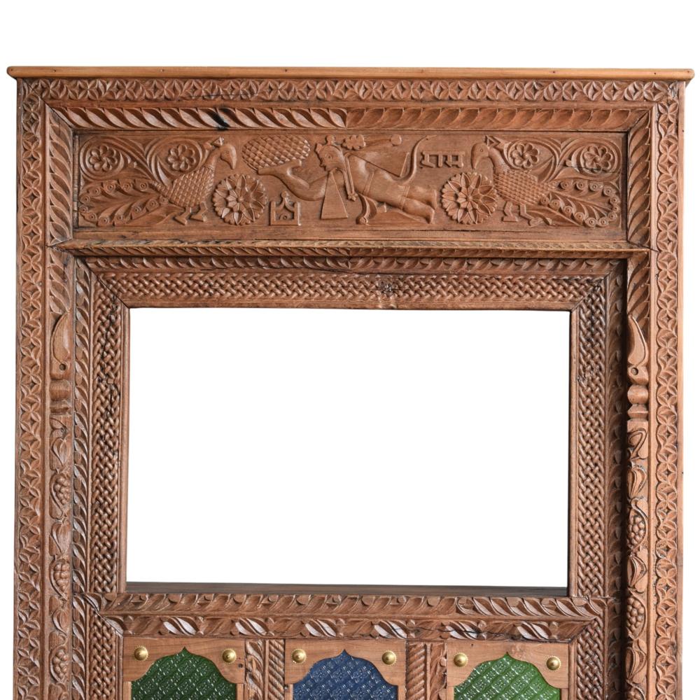 ANTIQUE WOODEN COUNTER