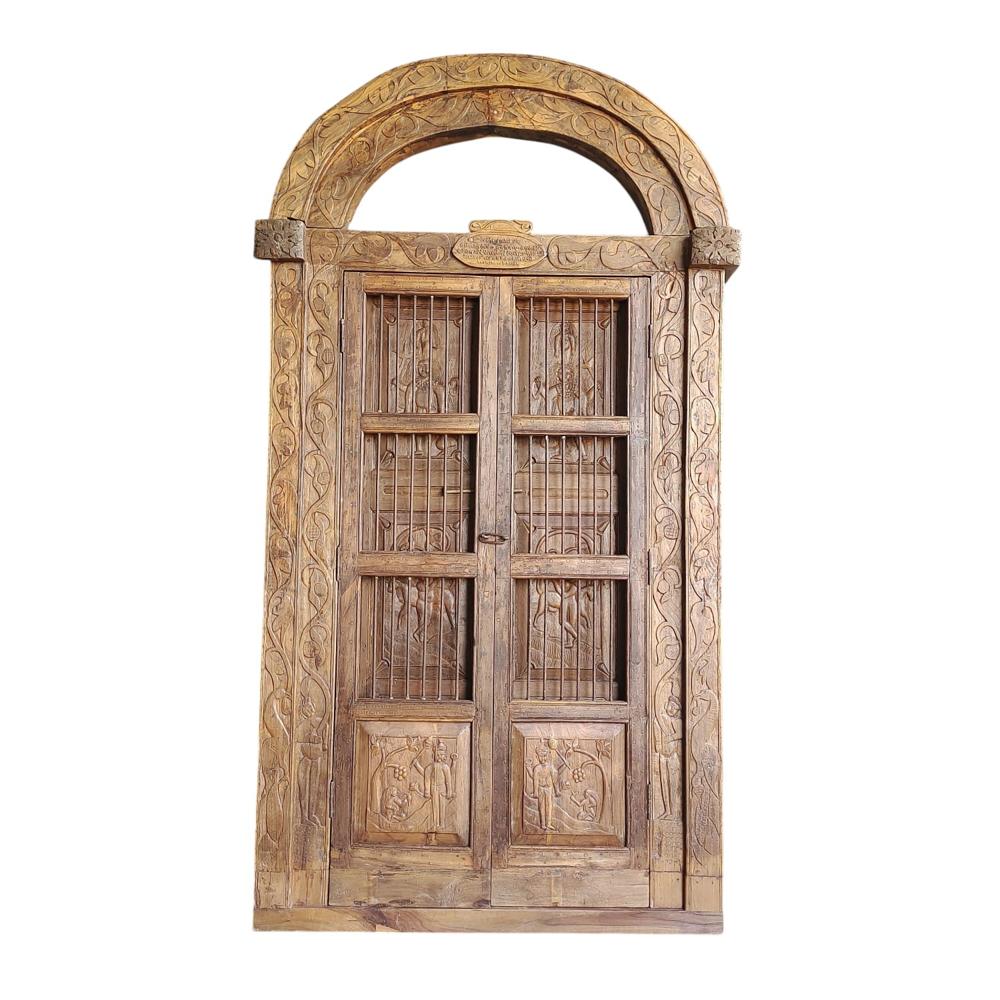 Vintage Wooden Door - Artwork: Crafted