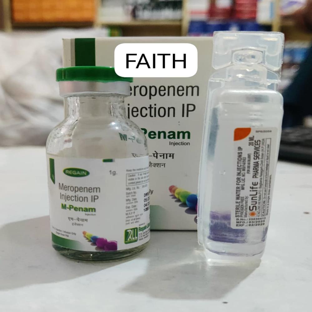 Meropenem Injection 1 Gram - Dosage Form: Liquid