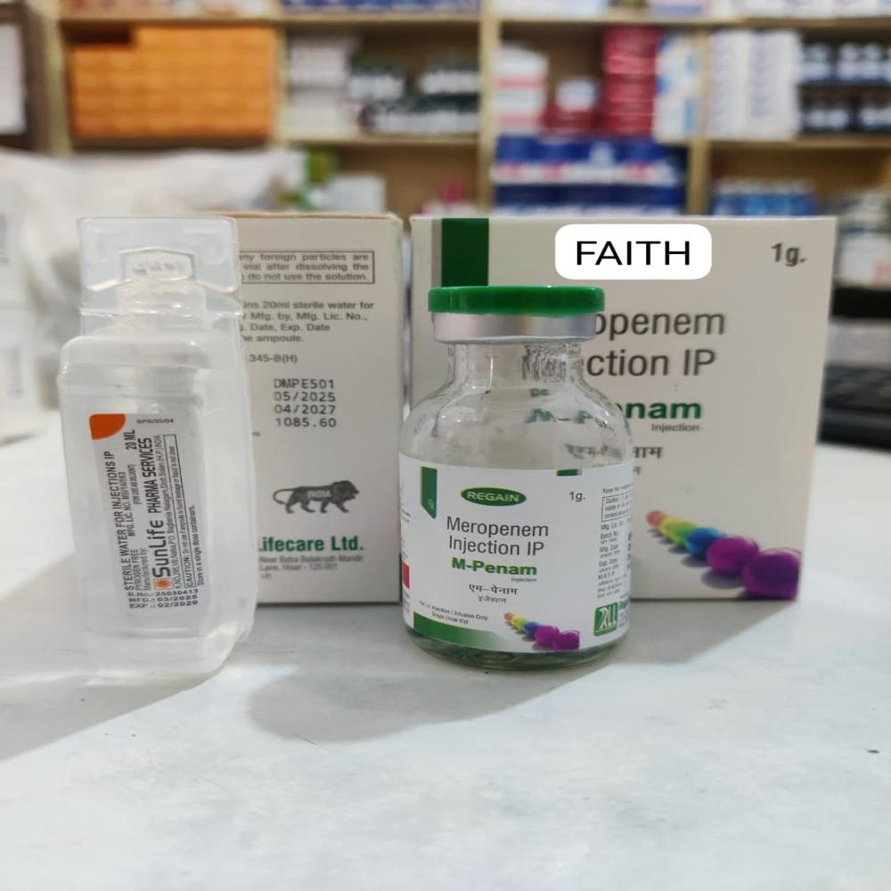 Meropenem Injection 1 Gram - Dosage Form: Liquid at 85.00 INR at Best ...