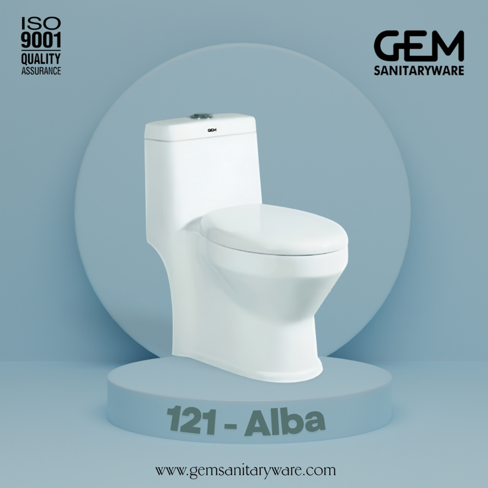 ALBA One Piece Water Closet