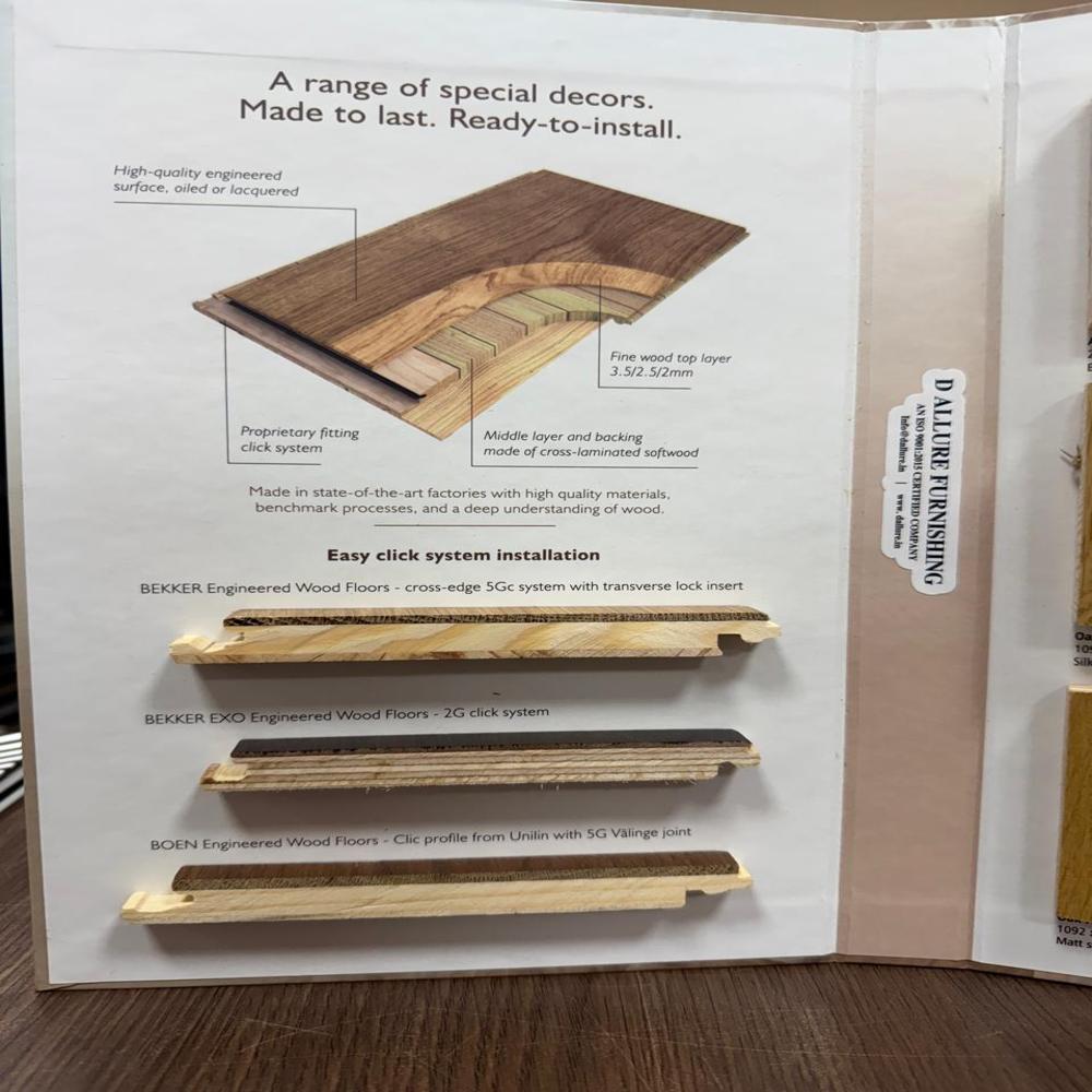 BEKKER engineered wood flooring Austrian Meyer Parkett Click-lock