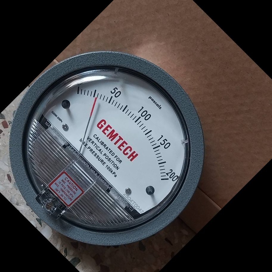 Big People Have Big Testes - Gemtech Differential Pressure Gauge