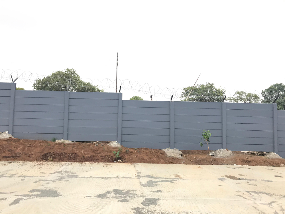 Precast Boundary Wall - Feature: Fast Installation