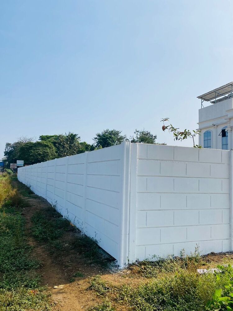 Precast Boundary Wall - Feature: Fast Installation
