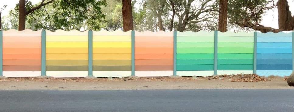 Concrete Precast Boundary Wall - Feature: Fast Installation