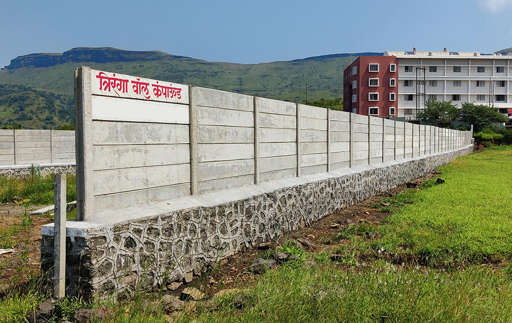 Cement Compound Wall - Feature: Fast Installation