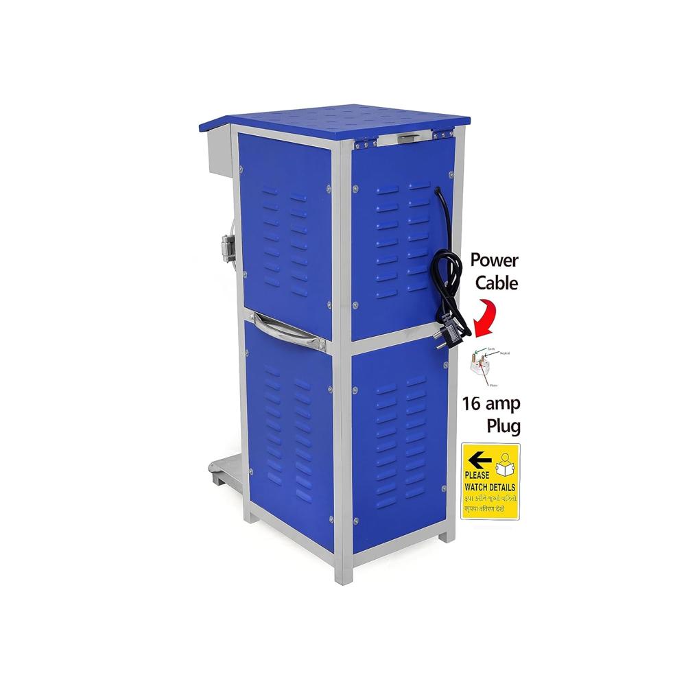 1HP Pulverizer Electric Blue