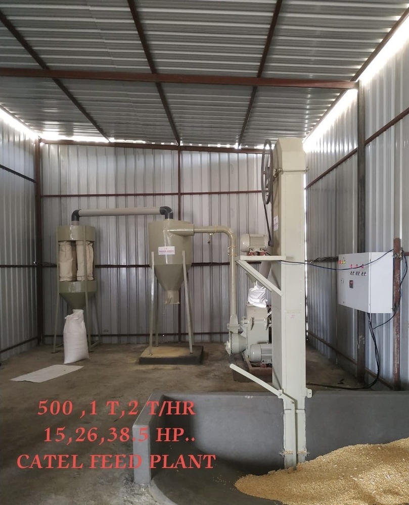 15 Hp Cattle Feed Plant - Color: Multiple