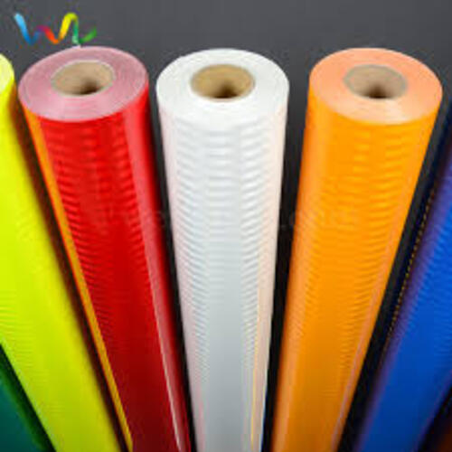 Engineer Grade Prismatic Sheet - Pvc, 4 Ft X 150 Ft, Blue, Red, White, Yellow, Green, 0.255 Mm Thickness | Double-sided Adhesive, Enhanced Reflectivity