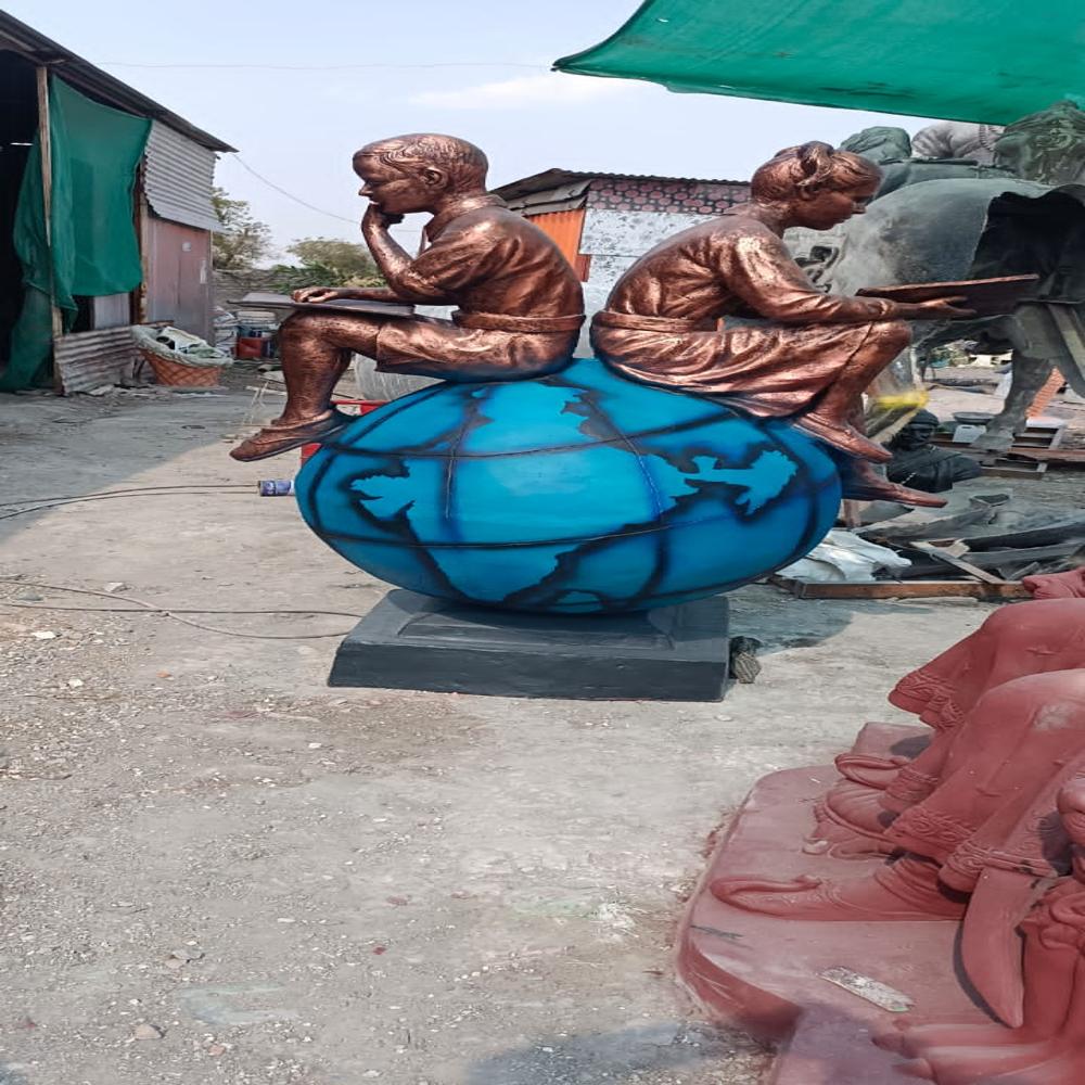 Fiber Student Statue