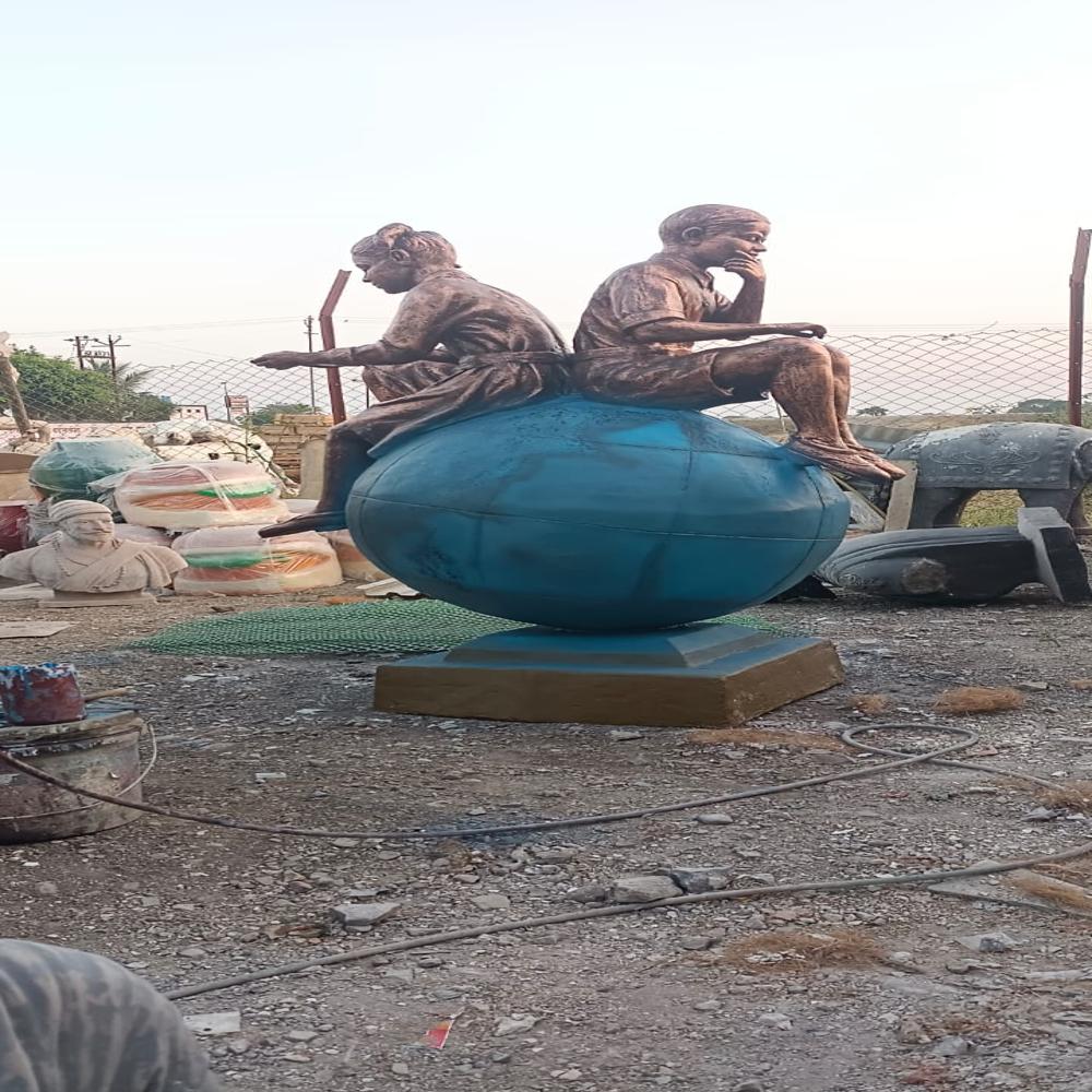 Fiber Student Statue