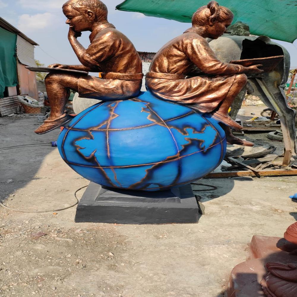 Fiber Student Statue