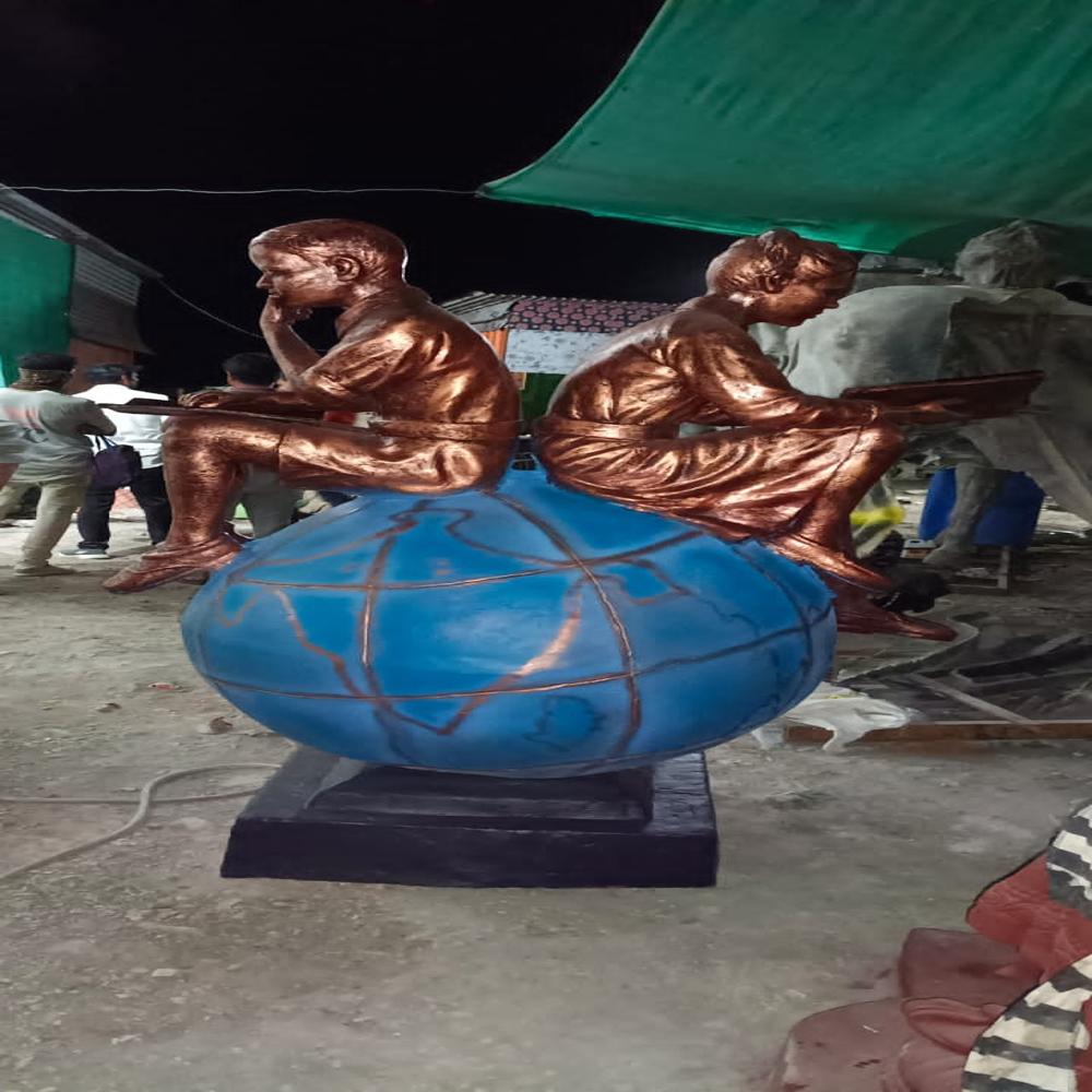 Fiber Student Statue