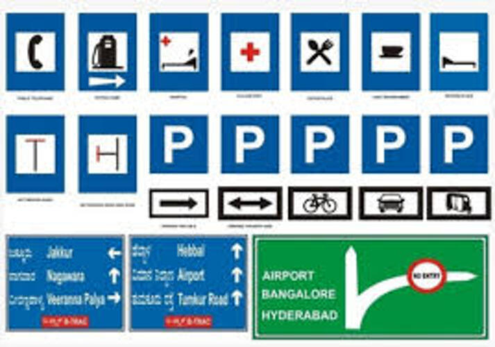 Informatory Sign Board - Application: Information