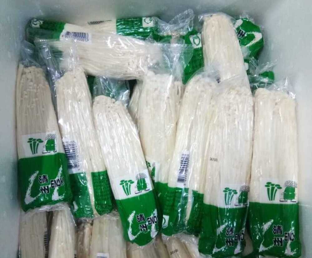Thai Enoki Mushroom - Cultivation Type: Organic
